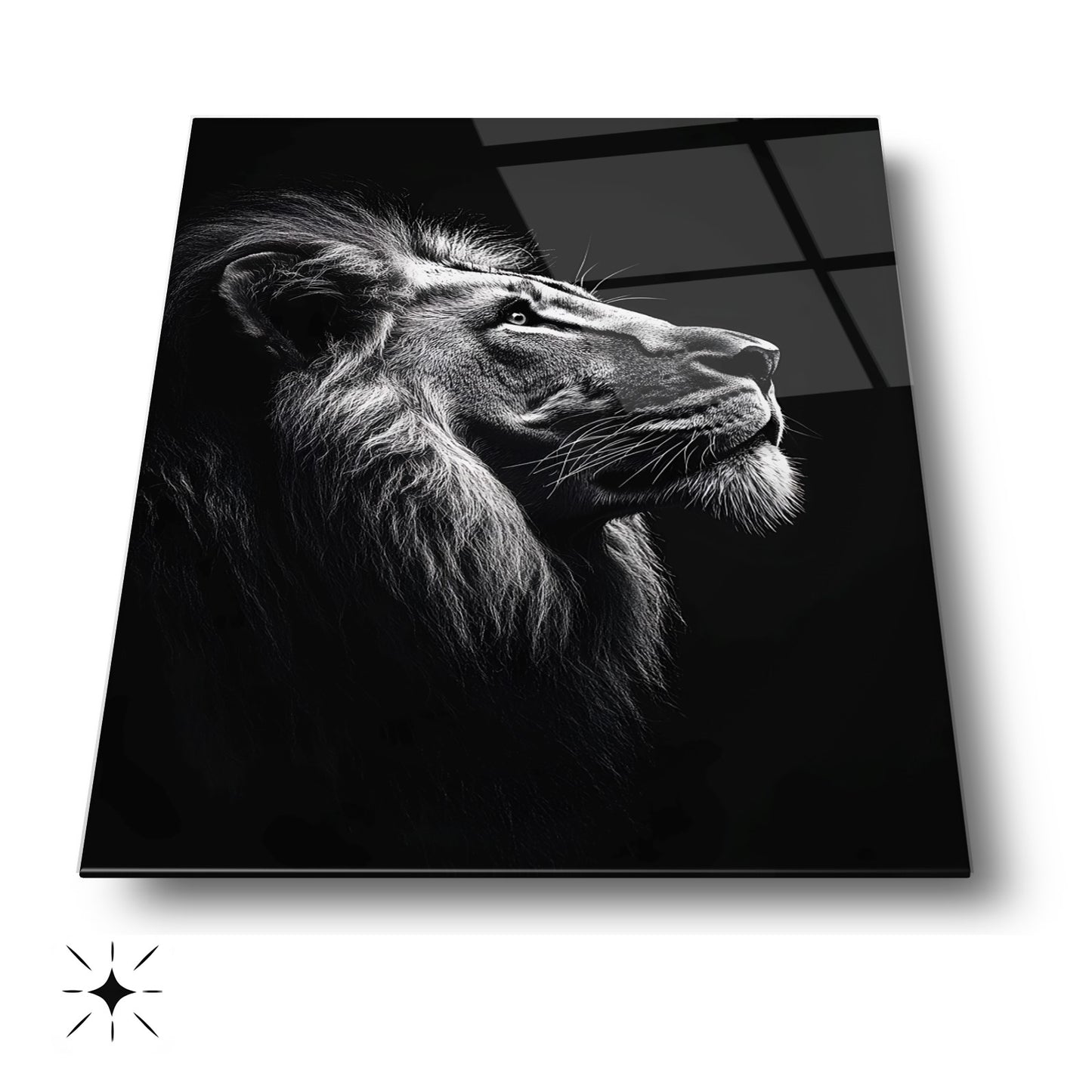 Aslan Cam Tablo