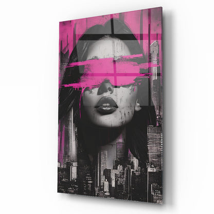 Kadın Model Cam Tablo