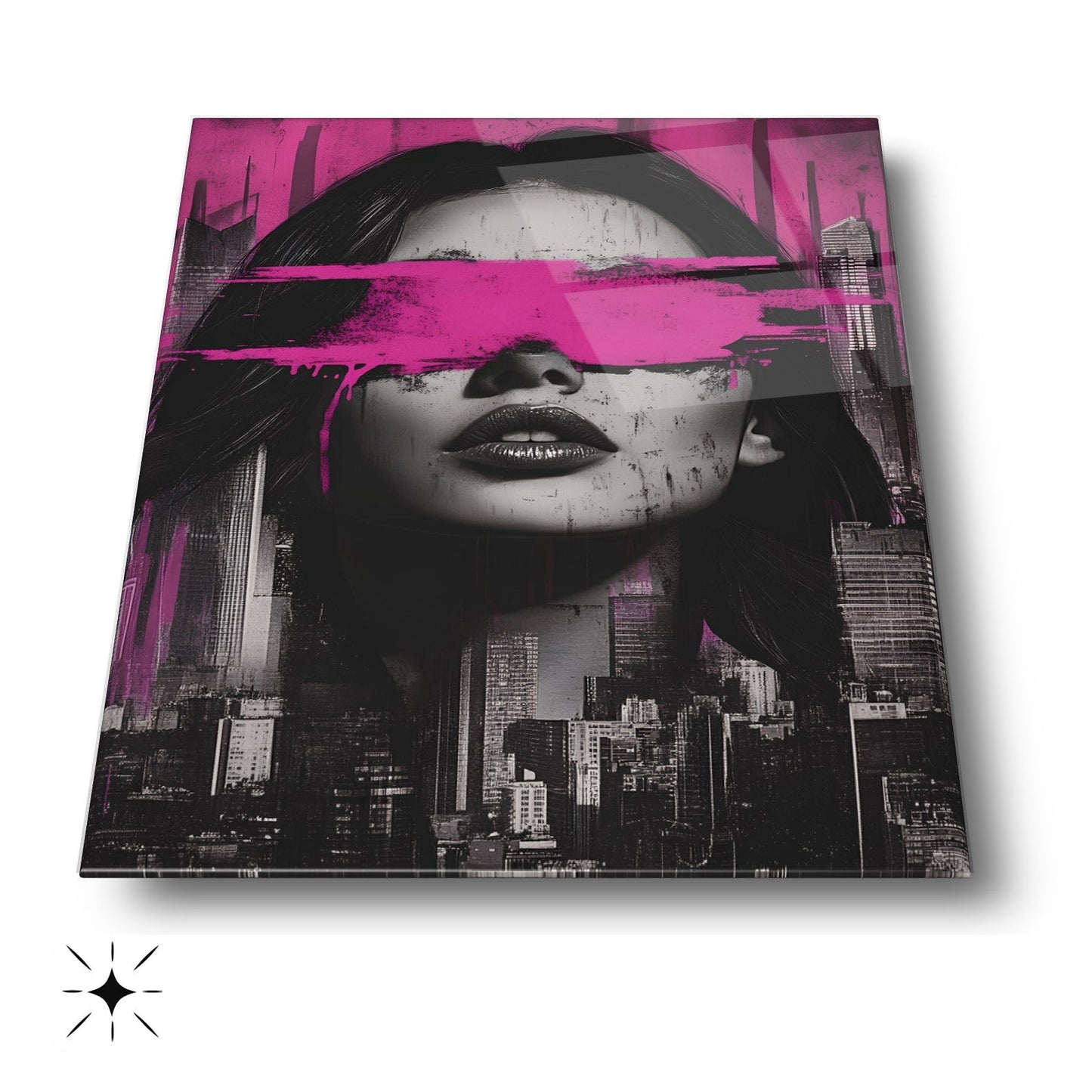 Kadın Model Cam Tablo