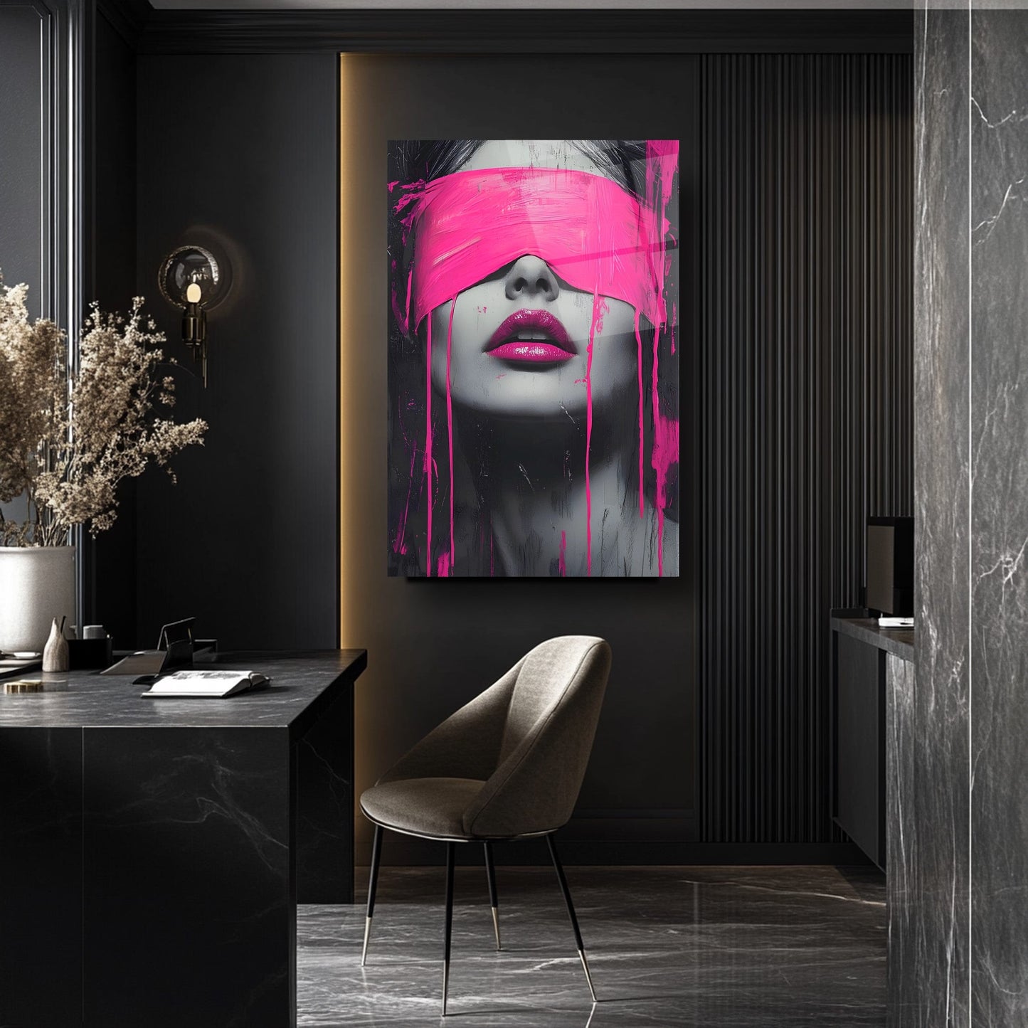 Pembeli Kadın Model Cam Tablo