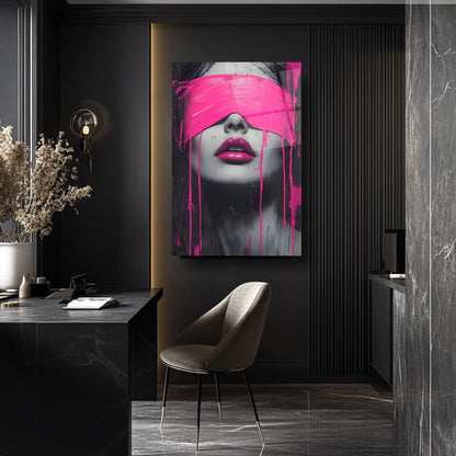 Pembeli Kadın Model Cam Tablo