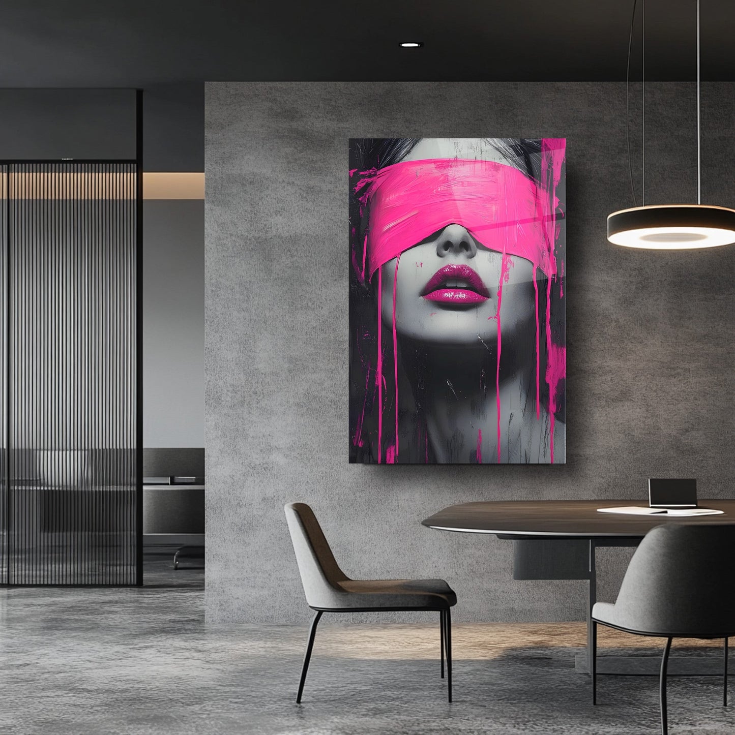 Pembeli Kadın Model Cam Tablo