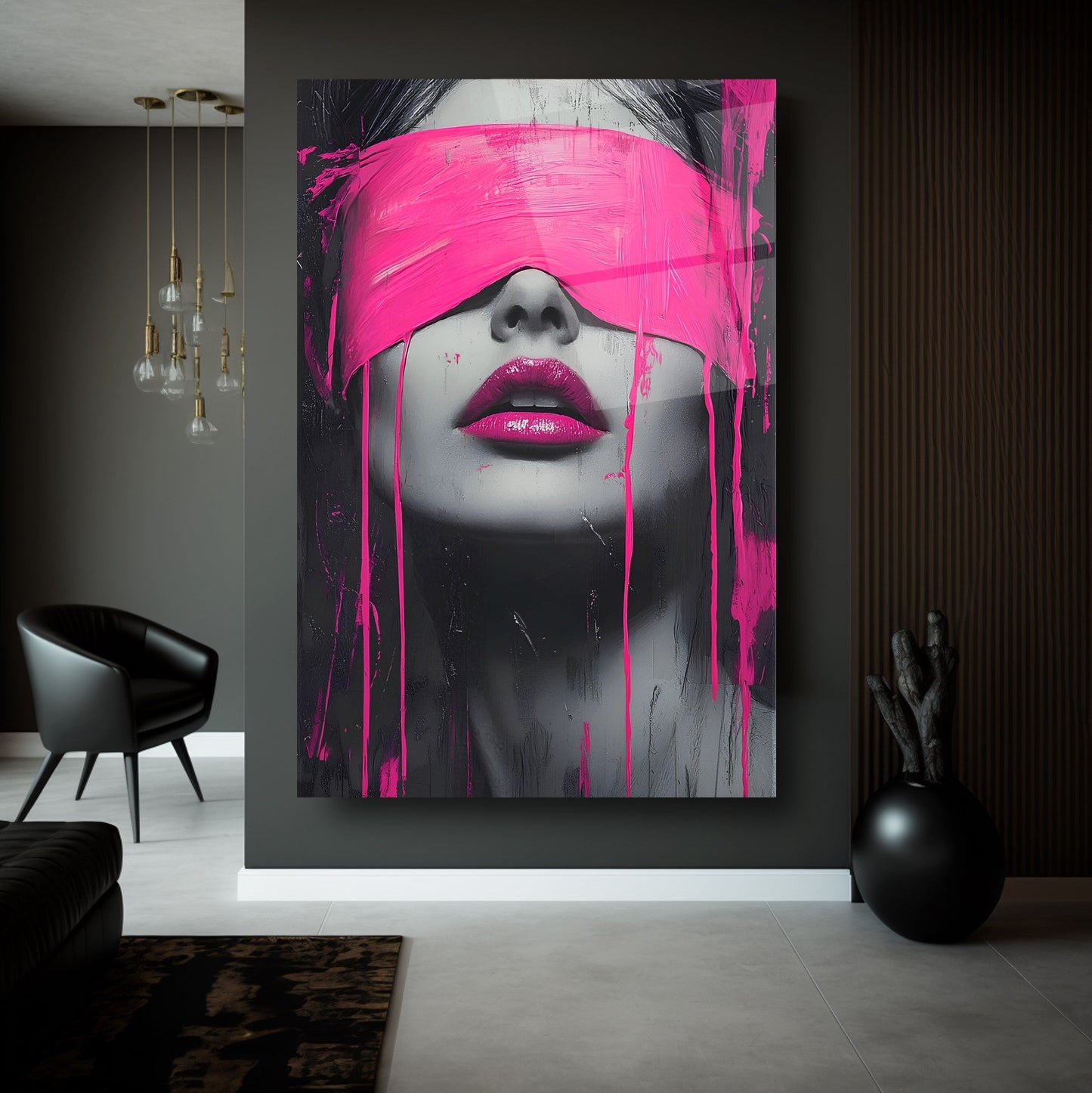 Pembeli Kadın Model Cam Tablo