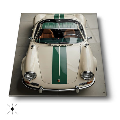 Spor Araba Cam Tablo