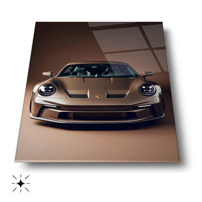 Spor Araba Cam Tablo