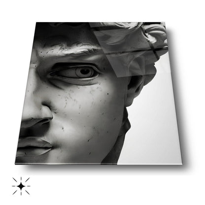 Davud Heykeli Cam Tablo