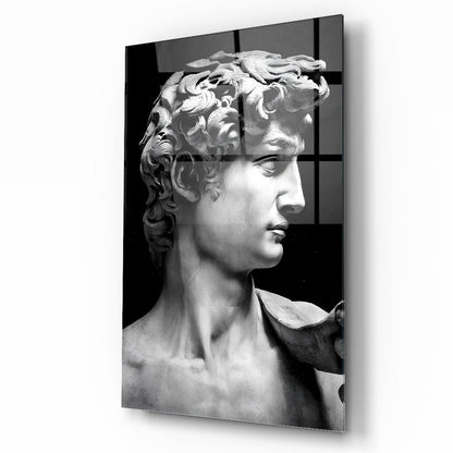 Davud Heykeli Cam Tablo