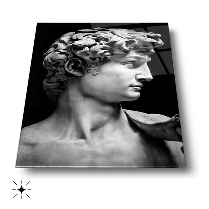 Davud Heykeli Cam Tablo