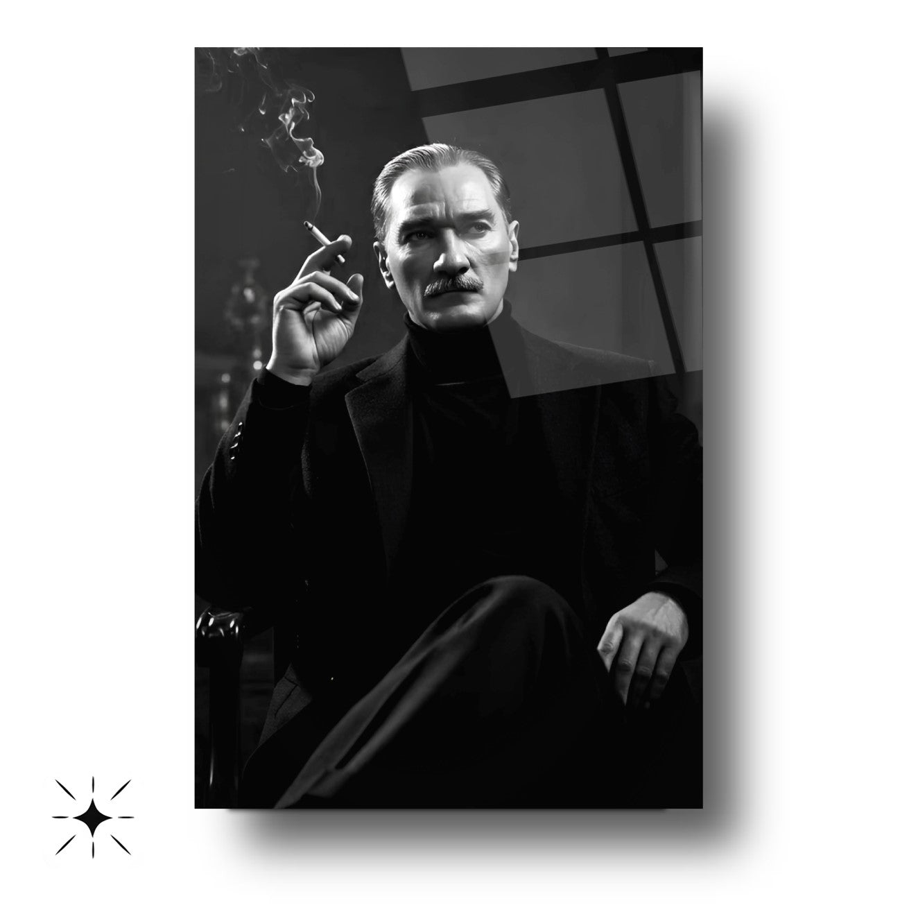 Atatürk Dikey Cam Tablo