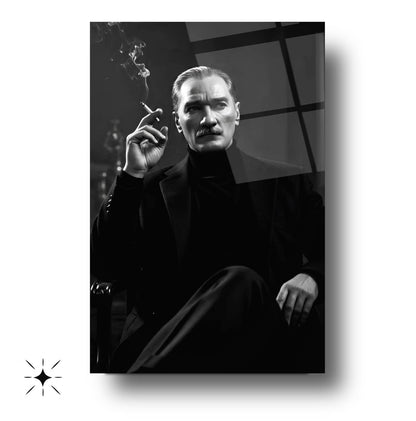 Atatürk Dikey Cam Tablo