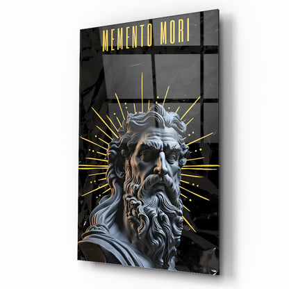 Memento Mori Heykel Cam Tablo
