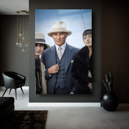Atatürk Cam Tablo