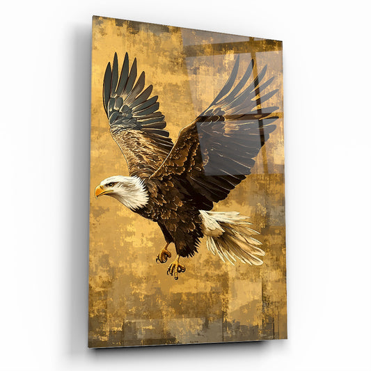 Gold Kartal Cam Tablo