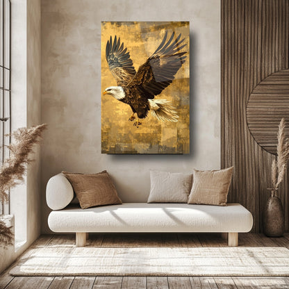 Gold Kartal Cam Tablo