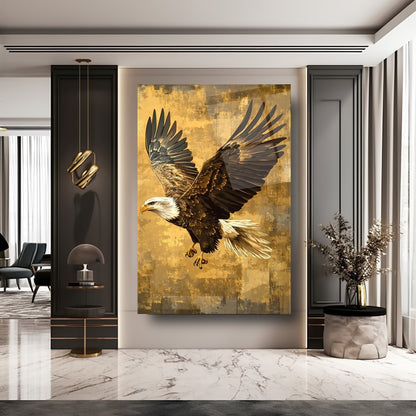 Gold Kartal Cam Tablo