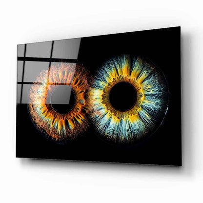 Göz Bebeği Cam Tablo