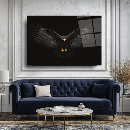 Kara Kartal Cam Tablo