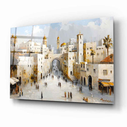 Eski Kudüs Cam Tablo