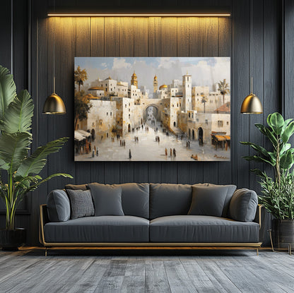 Eski Kudüs Cam Tablo