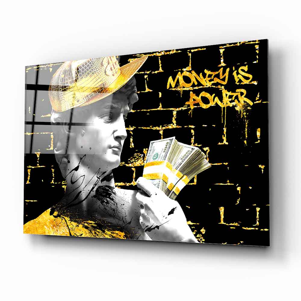 Heykel ve Dolar Cam Tablo