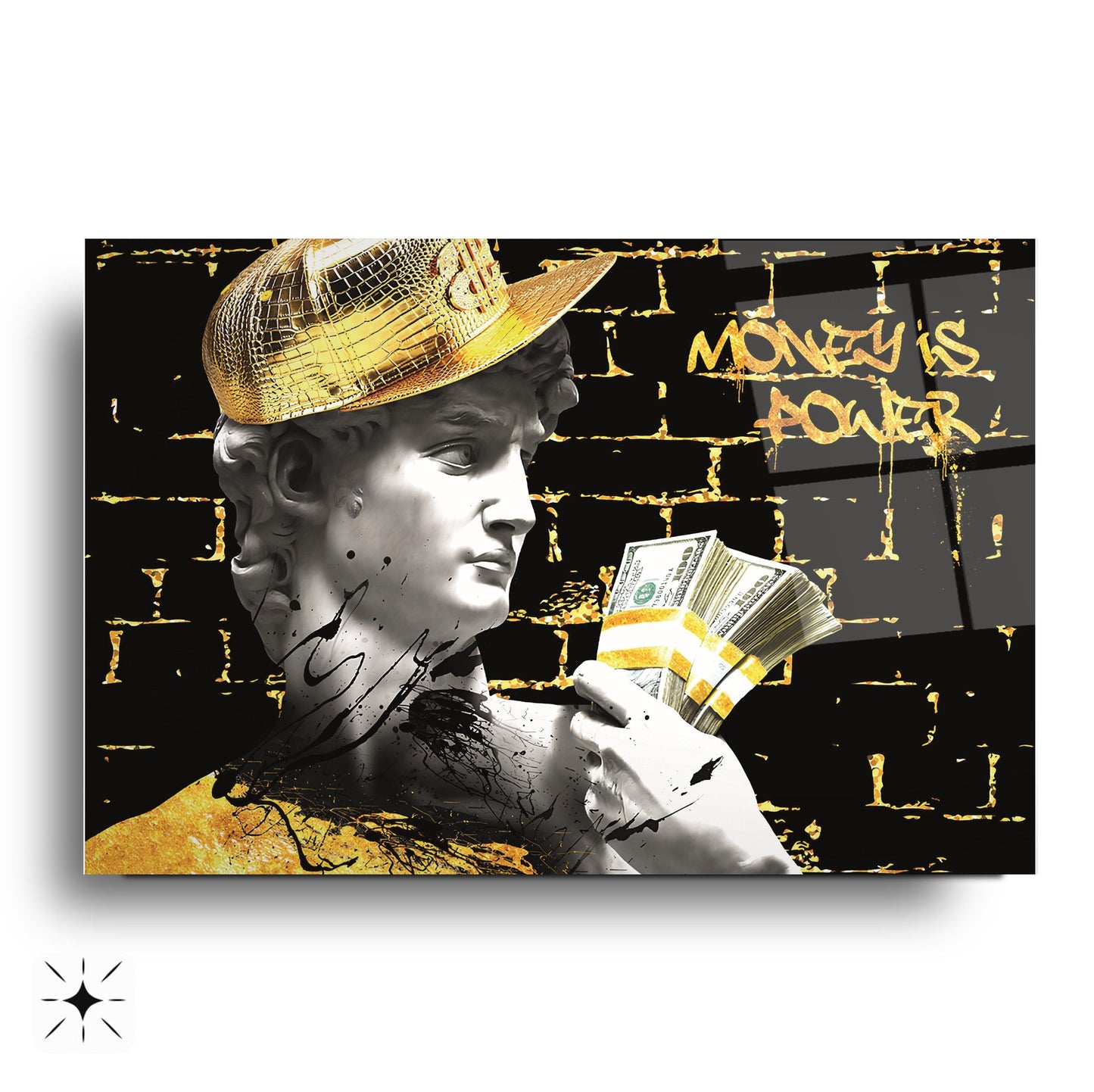 Heykel ve Dolar Cam Tablo