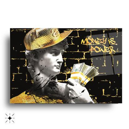 Heykel ve Dolar Cam Tablo