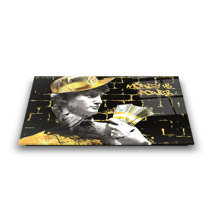 Heykel ve Dolar Cam Tablo