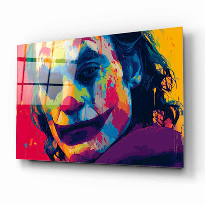 Renkli Joker Cam Tablo