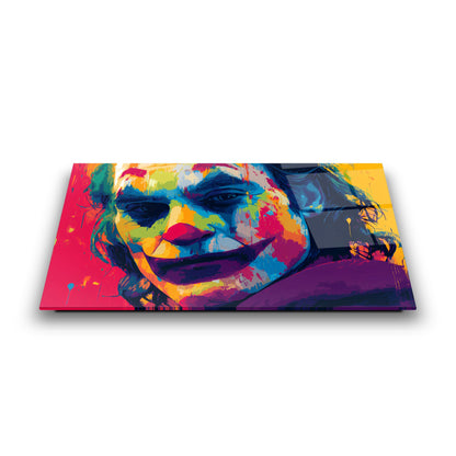 Renkli Joker Cam Tablo