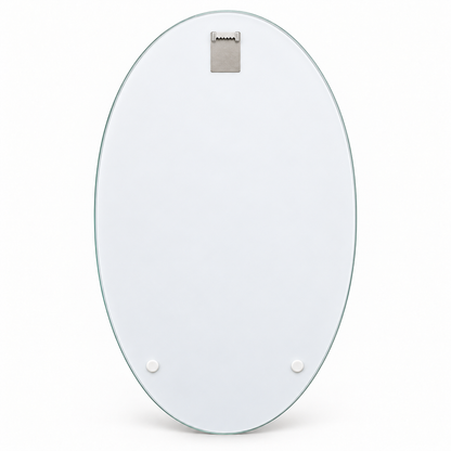 Mavi Vitray Manolyalar Dikey Oval Cam Tablo – Görsel 7