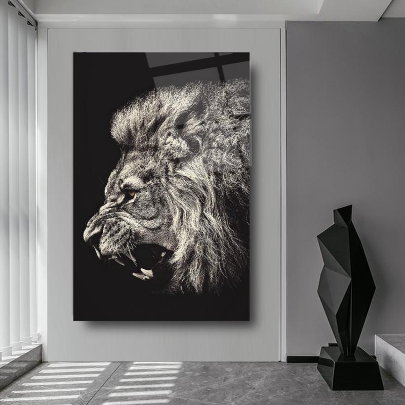 Aslan Cam Tablo