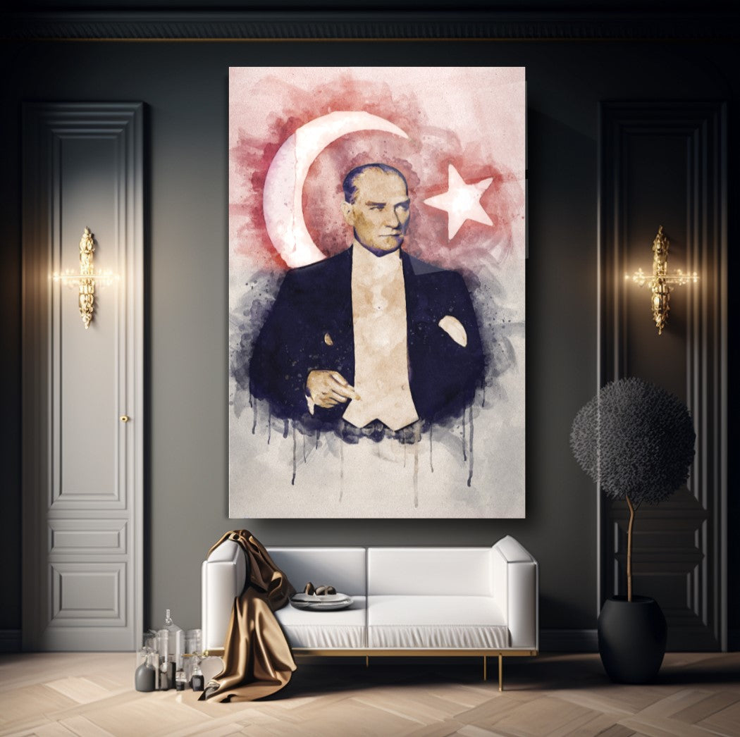 Atatürk Cam Tablo