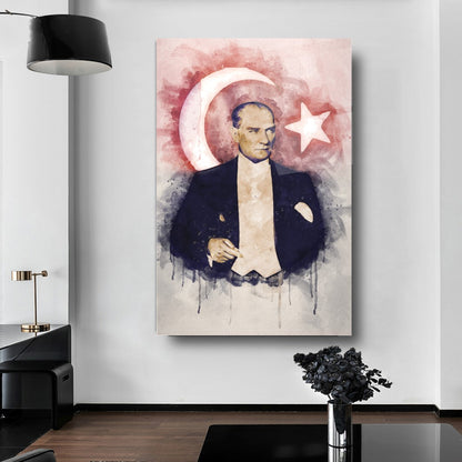 Atatürk Cam Tablo