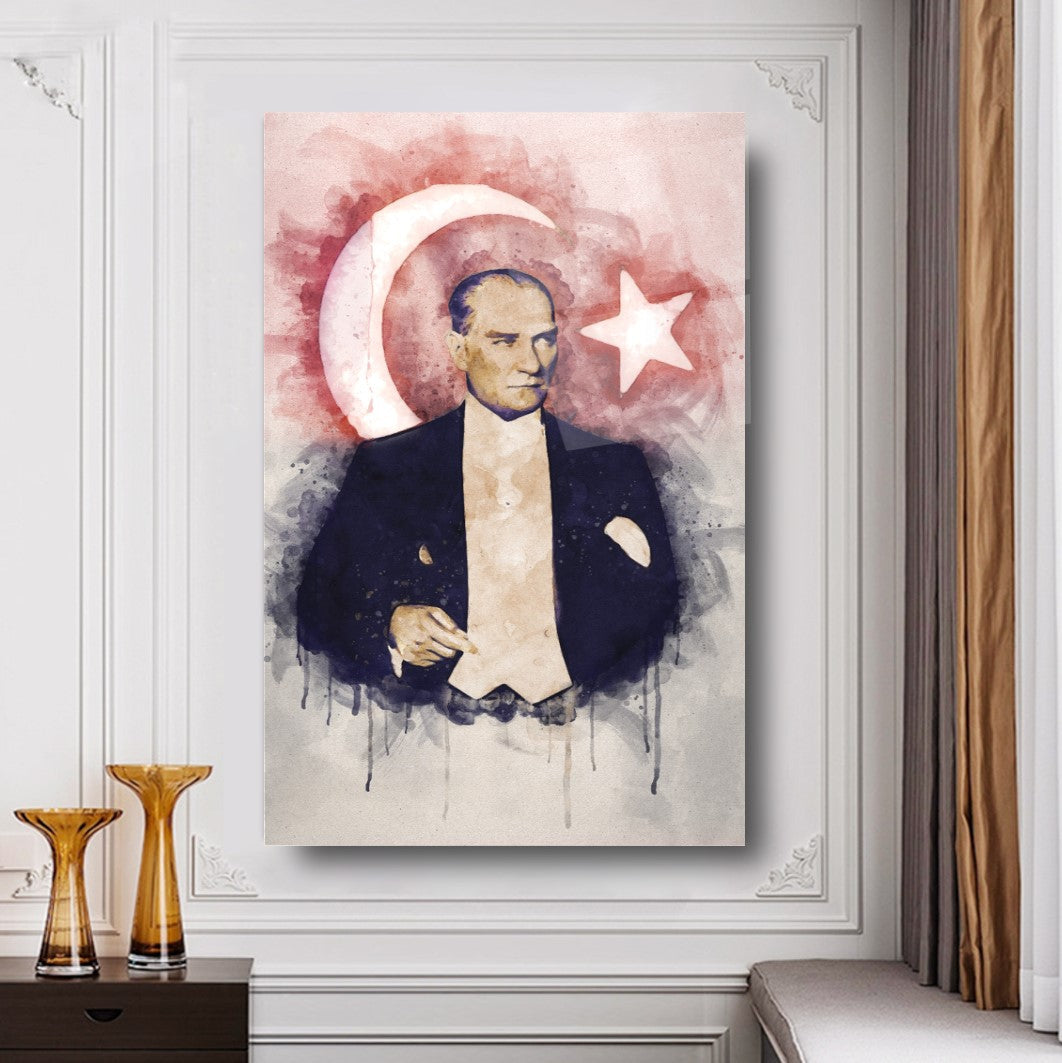 Atatürk Cam Tablo