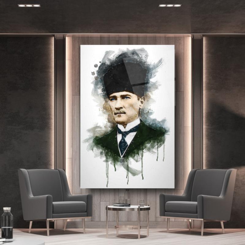 Atatürk Cam Tablo