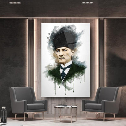 Atatürk Cam Tablo