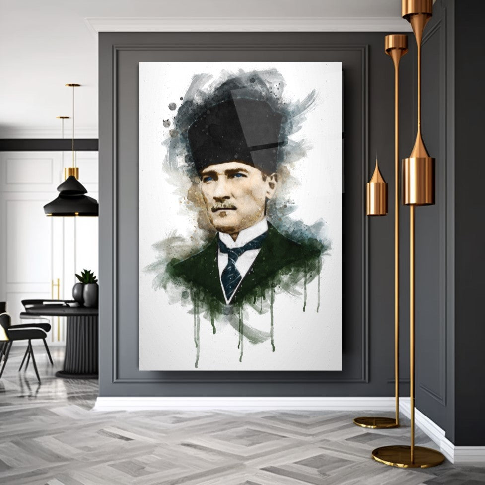 Atatürk Cam Tablo