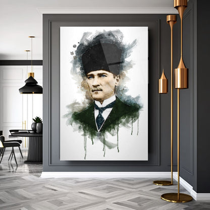 Atatürk Cam Tablo