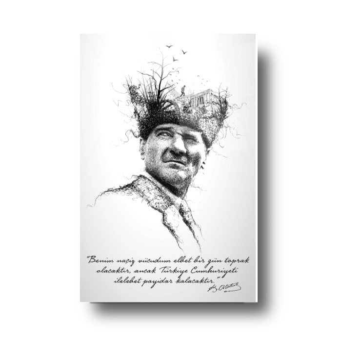 Atatürk Cam Tablo