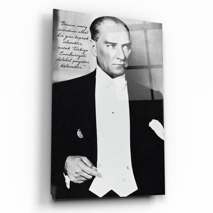 Atatürk Cam Tablo