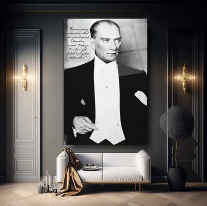 Atatürk Cam Tablo