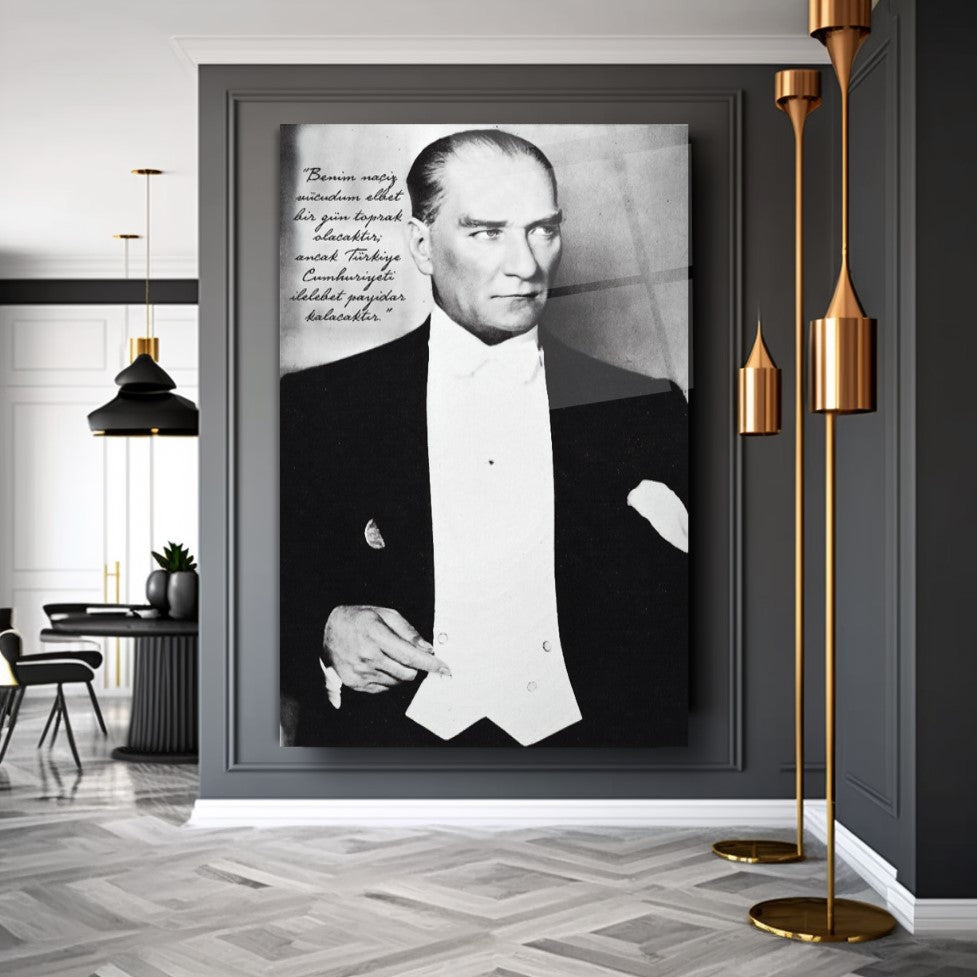 Atatürk Cam Tablo