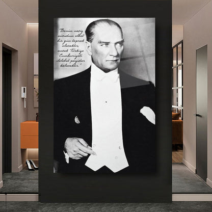 Atatürk Cam Tablo