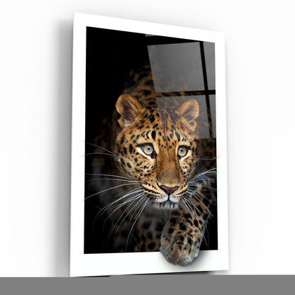 Leopar Dikey Cam Tablo