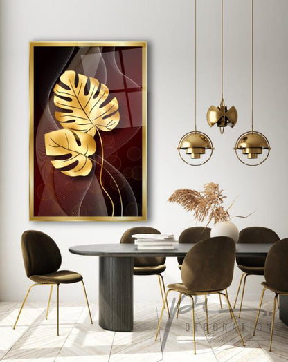Yaprak Dikey Cam Tablo