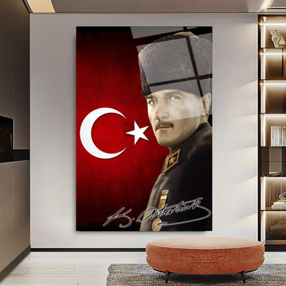 Atatürk Cam Tablo