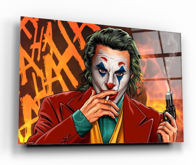 Joker Yatay Cam Tablo