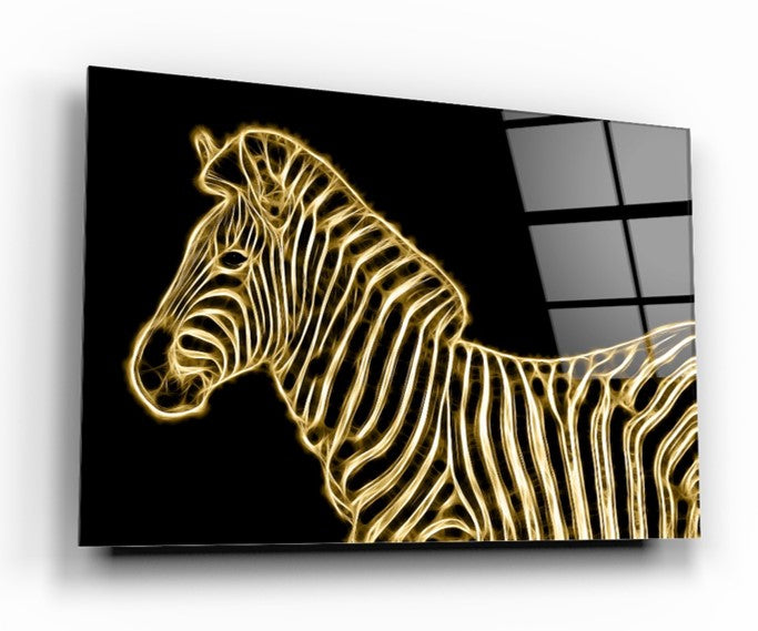 Zebra Yatay Cam Tablo