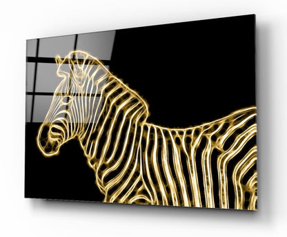 Zebra Yatay Cam Tablo