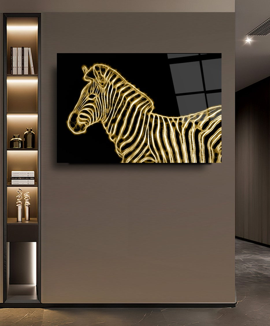 Zebra Yatay Cam Tablo